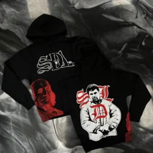 SDL Red & White Hoodie