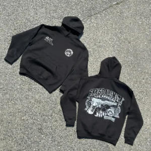 Skydalimit Black Hoodie
